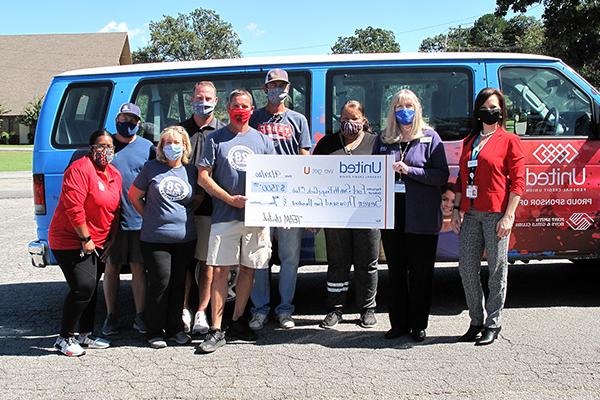 United Presents Check to Boys & Girls Club Fort Smith